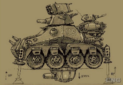 Metal Slug Concept Art